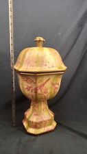 Large Ceramic Painted Urn 16 In picture