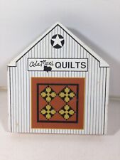 The Cat's Meow Wooden Village Building Ada Mae's Quilts picture