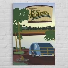 Walt Disney World Fort Wilderness Campground Resort Poster Art picture