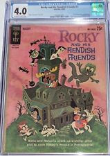 Rocky and His Fiendish Friends #1 CGC 4.0 Oct 1962 1st Rocky and Bullwinkle picture