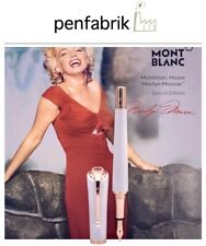 MONTBLANC - Muses Line - Marilyn Monroe Pearl Fountain Pen - 117884 - New + Box picture