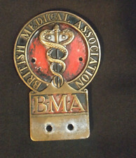 VINTAGE 1950s BRITISH MEDICAL ASSOCIATION CAR BADGE ~NHS NURSE/DOCTOR/SURGEON/GP picture
