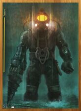 2009 Bioshock 2 Xbox 360 PS3 Print Ad/Poster Big Daddy Video Game Promo Art 00s picture