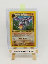 Aerodactyl 1/62 1st Edition Holo Fossil WOTC 1999 Pre release Stamp Pokémon #8 picture