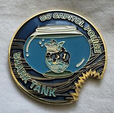 * SUPER RARE * US CAPITOL POLICE SHARK TANK CHALLENGE COIN USSS FBI DEA CIA HSI picture