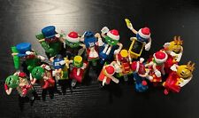 Vintage M&M Christmas Train-(Set Of 16 Pcs) Some Are Duplicates Candy Train picture