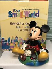 New Disneyana Convention 2000 Mickey Mouse Hats Off Its A Small World LE 1152 picture