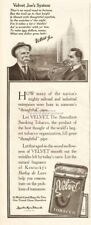 1914 Velvet Joe Pipe Tobacco Liggett & Myers System Poem No Royal Road Ad picture