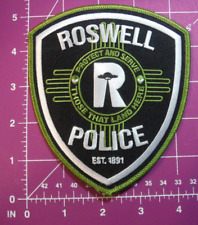 Roswell New Mexico Police-novelty UFO patch picture