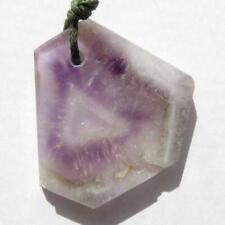Chevron Amethyst Slice Polished Drilled AM701 picture