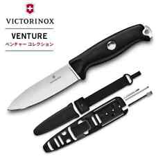 VICTORINOX Venture Pro Black Swiss Army Fixed Blade Knife Multi Tool JPN New picture