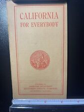 1903 Vintage Booklet Titled California for Everyone picture