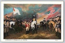 Postcard Washington DC District of Columbia Surrender Of Cornwallis US Capitol picture