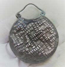 A173 ANCIENT EUROPEAN REGIONS SILVER EARRING OR PENDANT. UNUSUAL ITEM picture