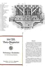 Benz Bz.IV Aero engine Manual 1917 archive WWI RARE Daimler Mercedes Benz & Cie picture