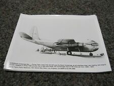 Budd Conestoga 1945-47, Q-502- Flying Tigers Line Photo picture