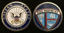 USS Midway CV-41 Challenge Coin (Enlisted Version) picture