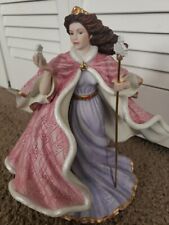 Vintage 1997 Lenox Christmas Princess Gabrielle Porcelain Doll Figurine picture