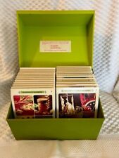 VTG BETTY CROCKER RECIPE CARD LIBRARY BOX 1971 GENERAL MILLS COMPLETE AVOCADO GR picture