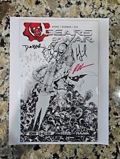 Gears of War: The Rise of RAAM #1 IDW Exclusive Signed Wiebe, Dunbar, Fergusson picture