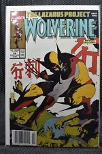 Wolverine #28 Newsstand Marvel Comics 1990 The Lazarus Project Part 2 9.0 picture