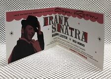 FRANK SINATRA Promotional Sign Jack Entratter Presents Copa Room Las Vegas  picture