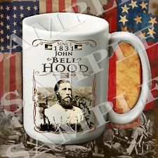 John Bell Hood Classic Design 15-ounce American Civil War themed coffee mug picture