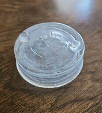 Clear Glass Fruit Jar Lid PATD OCT 24 1884 Midget Independent Jar Lid picture