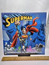 2000 Dc Comics 2001 Superman Criminals in Metropolis Calendar picture