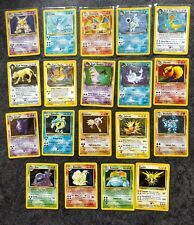 Pokemon Card - Legendary Collection - COMPLETE HOLO SET -  LP / NM picture