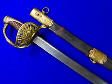 French France 19 Century Pre WW1 Napoleonic General Officer's Sword w/ Scabbard picture