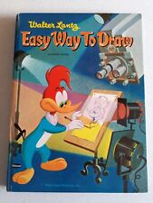 Vintage 1958 Whitman Step by Step Walter Lantz Easy Way To Draw Woody Woodpecker picture
