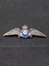 WWII Sterling Silver RCAF Royal Canadian Air Force Sweetheart Wings Pin Military picture