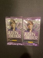 2010 Panini Music Trading Cards Factory Sealed Pack Justin Bieber picture