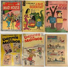 Lot of 6 Comics ~ Archie Gold Key Dennis the Menace Yogi Bear Richie Rich picture