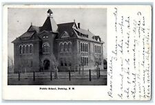 1907 Public School Exterior Roadside View Deming New Mexico NM Posted Postcard picture