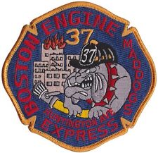 Boston Engine 37 Maddogs Huntington Ave. Express NEW Fire Patch picture