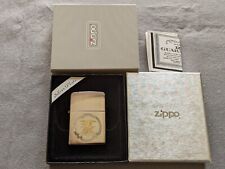 VINTAGE 2003 NRA 2nd AMENDMENT 2-SIDED SILVER PLATED ZIPPO LIGHTER MIB RARE picture