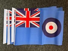 RAF ENSIGN Pack of 4 Mini flags 22cm x 15cm FLAG 9x6 inch ROYAL AIR FORCE R.A.F. picture