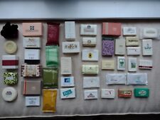 VINTAGE NOS HOTEL TRAVEL SOAP COLLECTION 42 PC BURBERRYS ROYAL HAWAIIAN CRABTREE picture