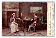 c1905 Priscilla And John Alden Ullman Fort Plain New York NY Antique Postcard picture