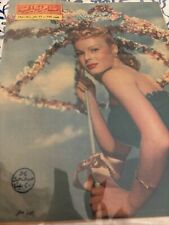 1950 Arabic Magazine Actress June Haver Cover Scarce Hollywood picture