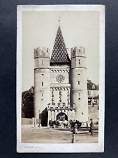 Varady, Switzerland, Basel, Spalentor, Vintage CDV Albumen Print Vintage cdv Albumen p picture