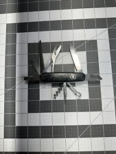 Victorinox Huntsman Swiss Army Pocket Knife 91MM Black - 6747  picture