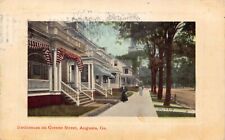 GA~GEORGIA~AUGUSTA~RESIDENCES ON GREENE STREET~MAILED 1911 picture