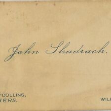 1900s John Shadrach & Collins Clothiers Store Shop Wilkes Barre Pennsylvania picture