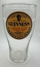 Guinness Extra Stout Pint Beer Glass Harp St. James's Gate Dublin Signature Logo picture