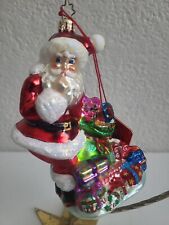 Radko SPECIAL DELIVERY Christmas Ornament 3010588 Poland Glass Blown W/tags Hand picture