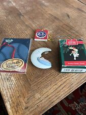 Lot Of Four Various Christmas Ornaments  picture