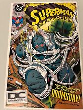 Superman The Man Of Steel #18 *5TH PRINT* DC Universe UPC (DC Comics, 1992) picture
